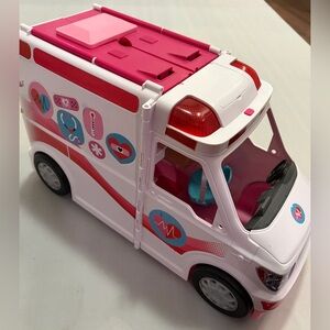 Barbie Ambulance To Hospital Care Clinic Vehicle